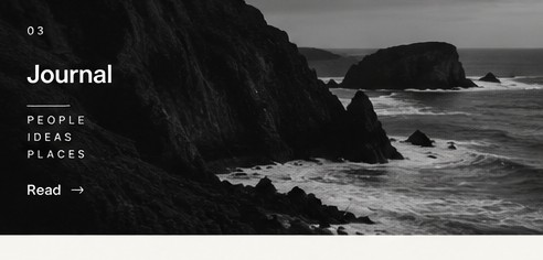 A quiet coastline